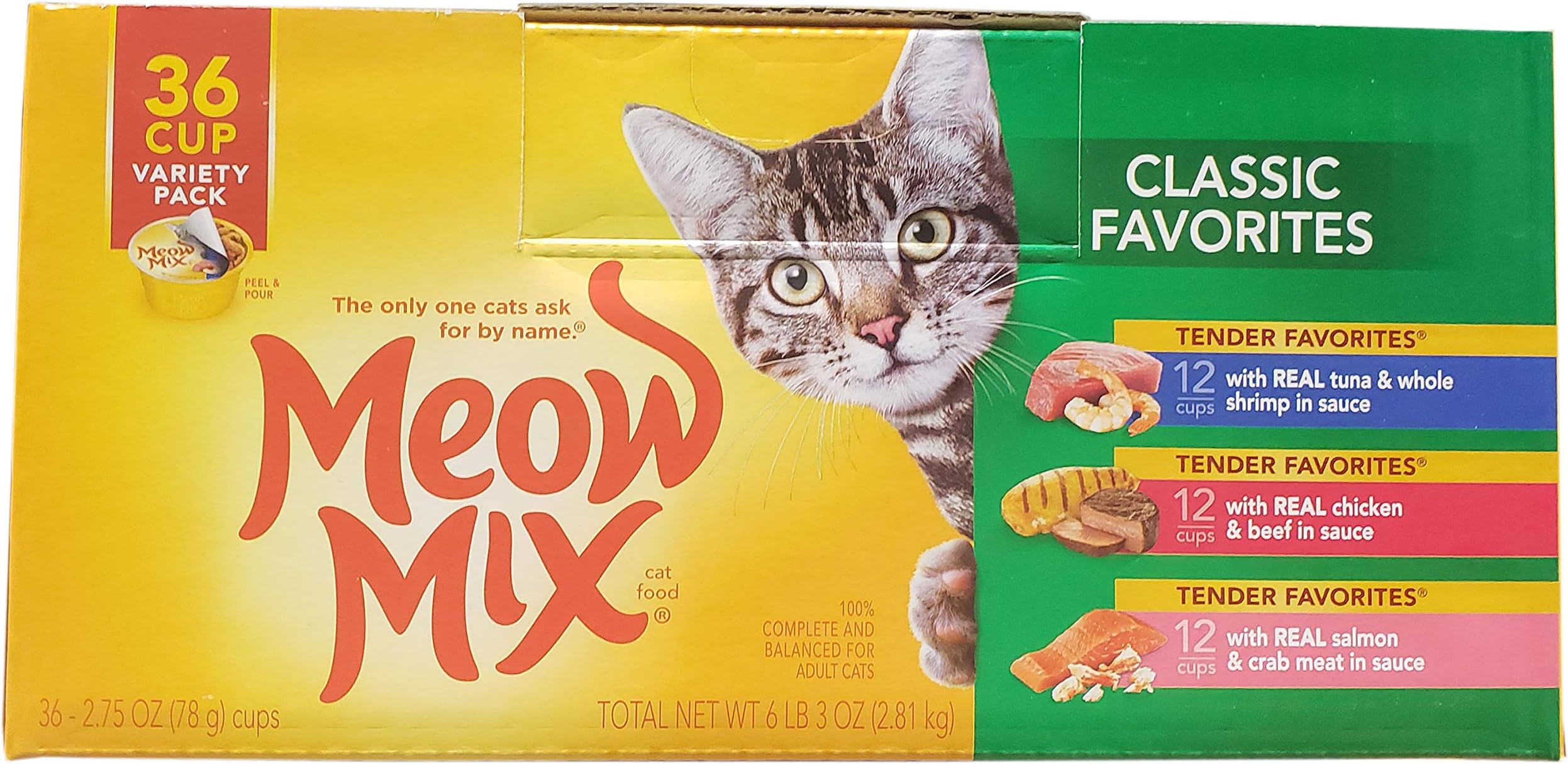 Classic Variety Pack (36 Count Net Wt 99.9 Oz)