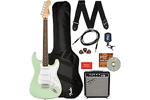Squier Sonic Stratocaster Beginner Electric Guitar Kit
