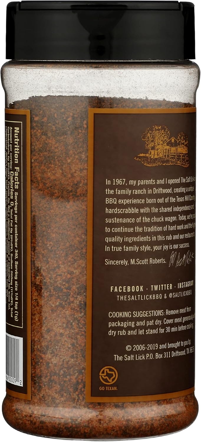 Amazon Co Jp The Salt Lick バーベキュードライオリジナル 12オンス 食品 飲料 お酒