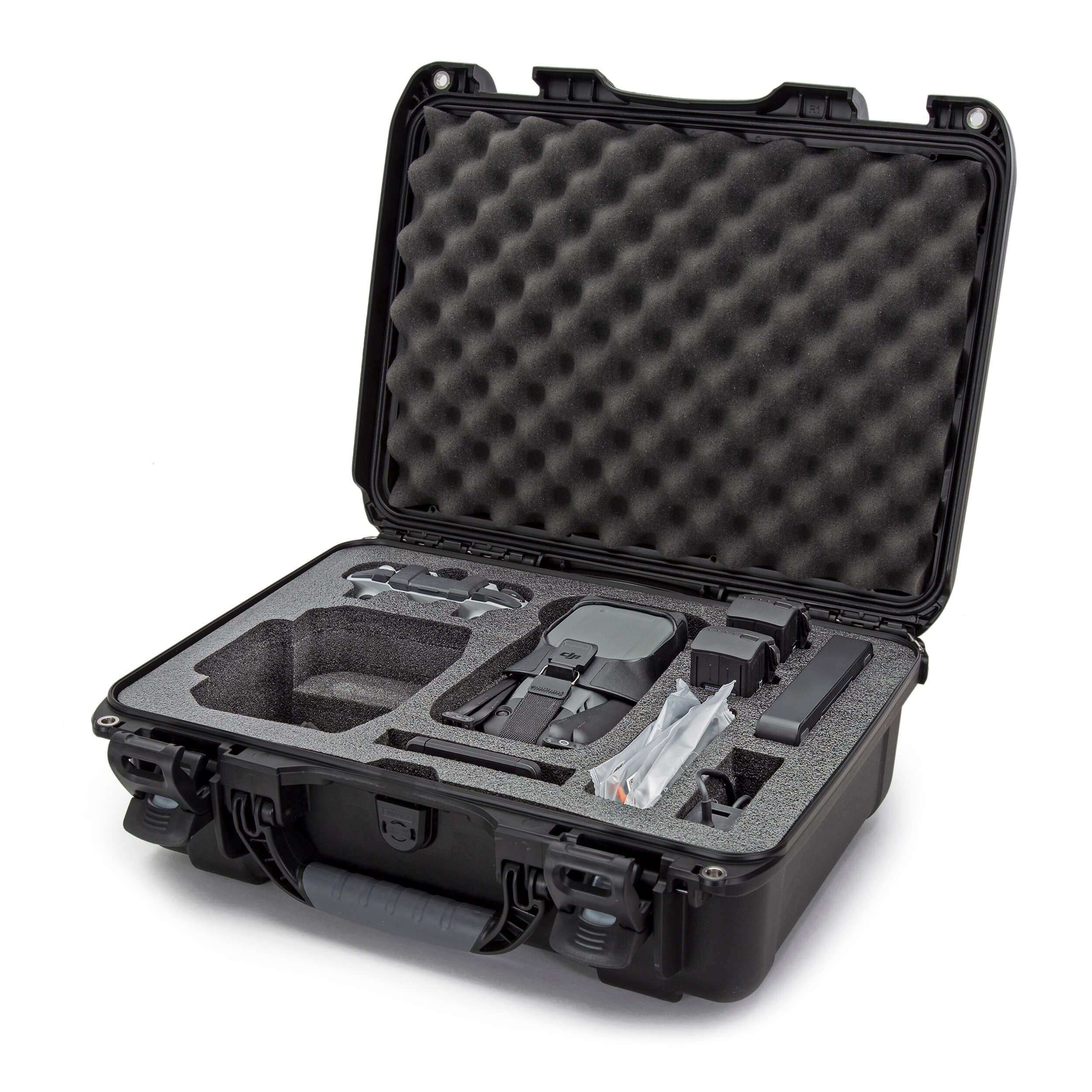 Nanuk Custodia rigida impermeabile 925 con inserto in schiuma per DJI Mavic 3 Fly More/Cine Premium Combo - Nero