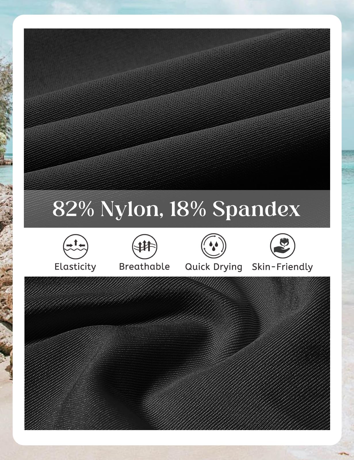 CMTOP Costume Intero Donna Contenitivo Controllo della Pancia Costumi da Bagno, Scollo a V Push Up Costume da Bagno Curvy Monokini Mare Spalline Regolabili Beachwear Swimwear