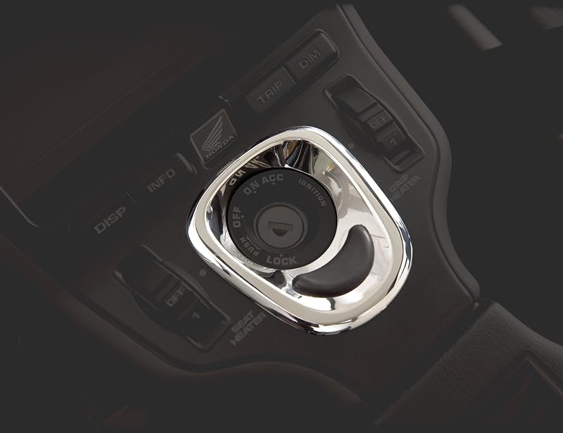 Acabamento de borracha para chave Show Chrome Accessories 52-759 para Honda GL1800 2006–2017 – 1 unidade