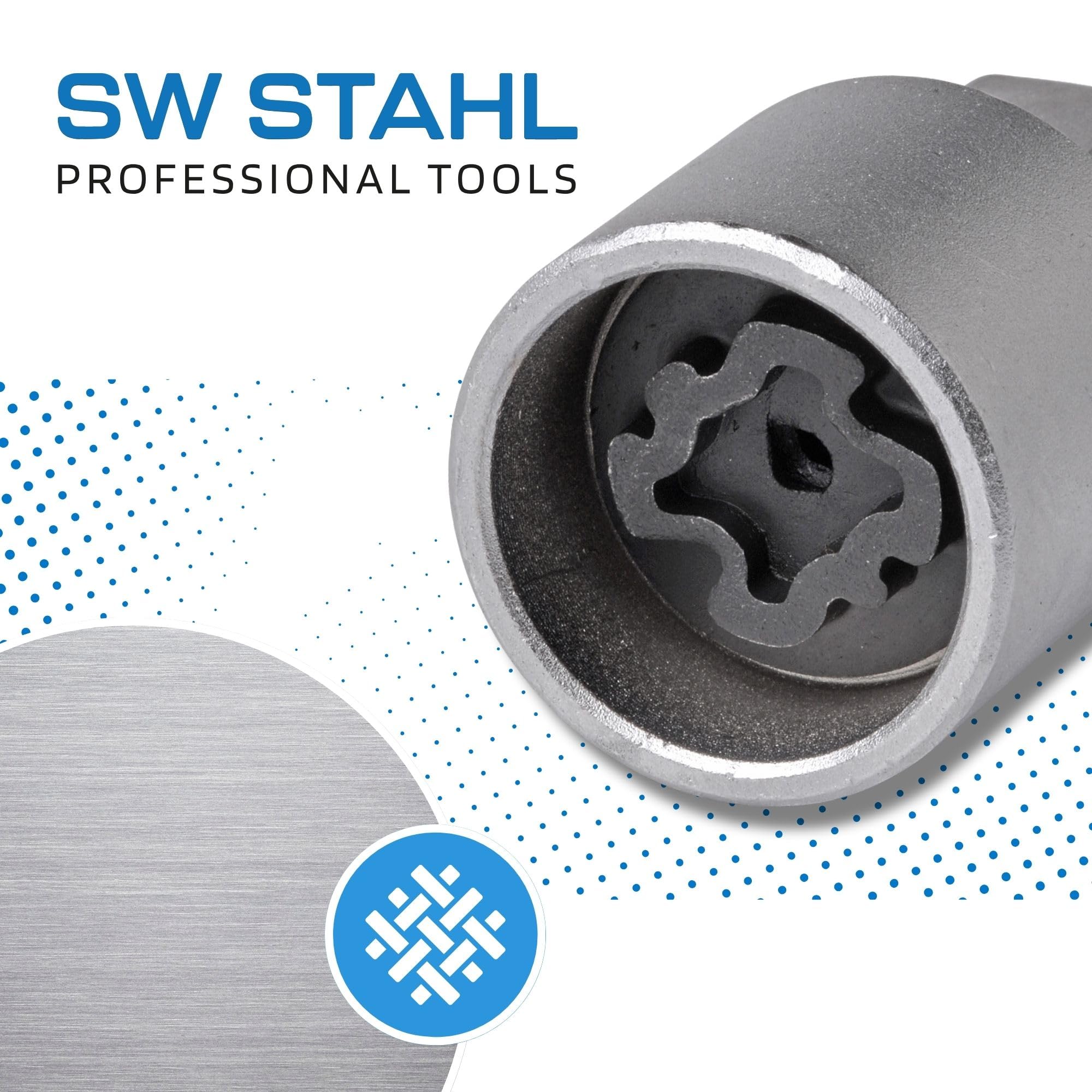 SW-Stahl 02383L-14 - Lucchetto per cerchioni, adattatore VW 534