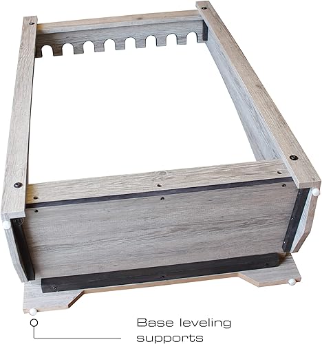 Miniatura 5 de Rush Creek Creations Estante de almacenamiento independiente de 8 pistolas para rifles y escopetas, estante de exhibición de armas de pie para