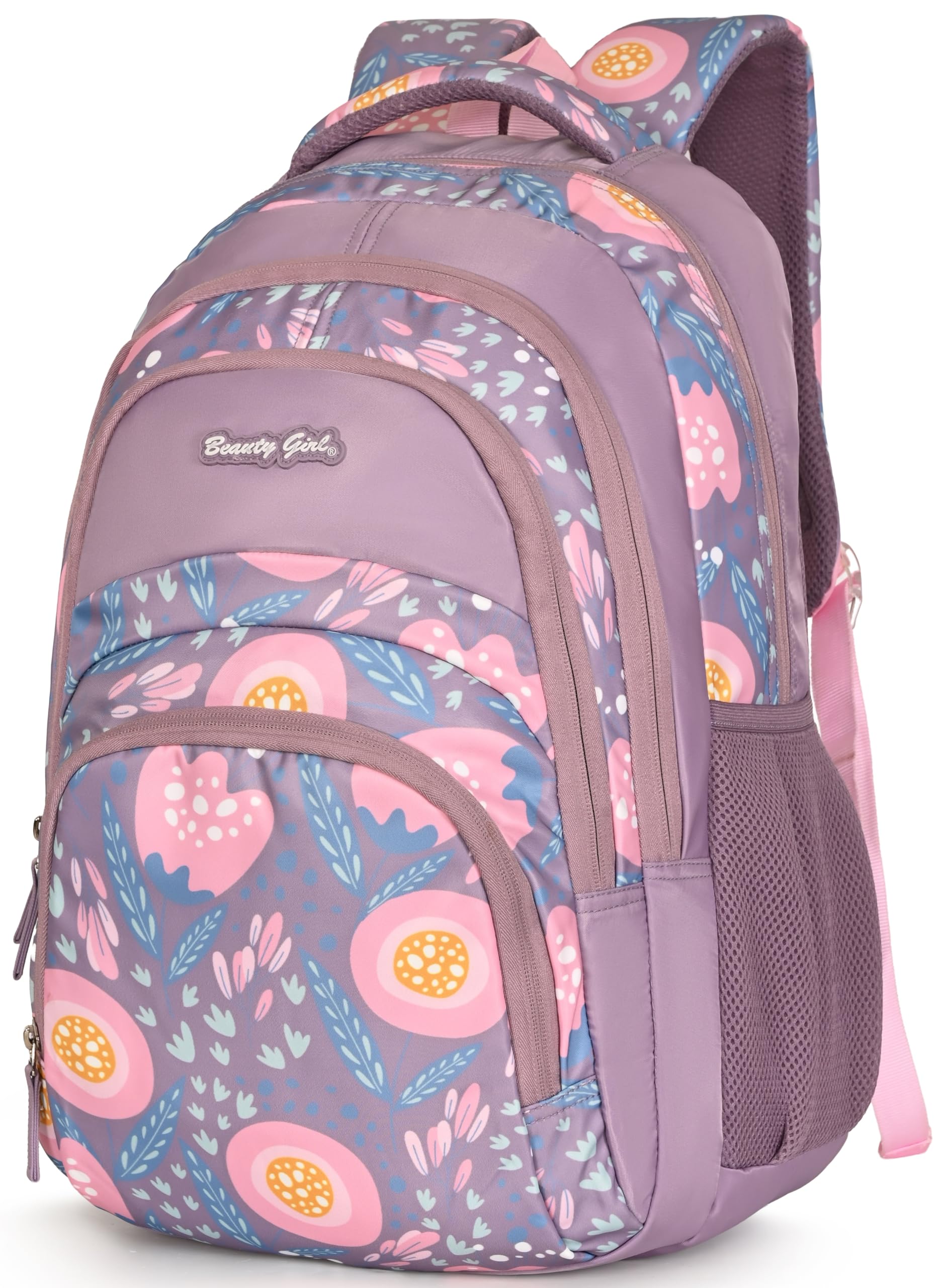 BY HOTSHOT FLORAL_1594|SCHOOL BAG|TUTION BAG|COLLEGE BACKPACK|LARGE SIZE|WATER RESISTANT|19 INCH|FOR GIRLS & WOMEN|36 LITERS BACKPACK