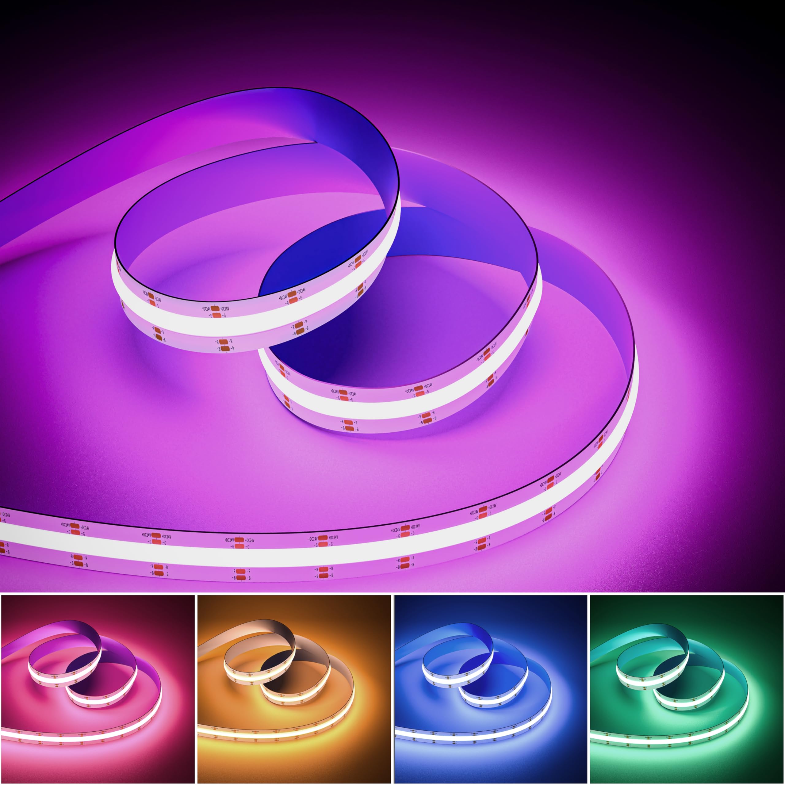 OULARA RGB COB LED Streifen