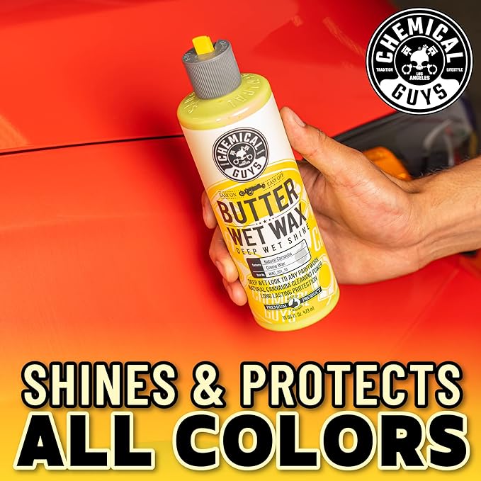 Chemical Guys Butter Wet Wax - Cera líquida 16 fl oz miniatura 9