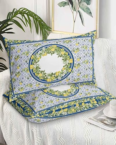 Miniatura 9 de Spring Bee - Funda de almohada con diseño de tulipanes y girasoles, fundas de almohada suaves decorativas de lujo para sofá y sillón, funda de