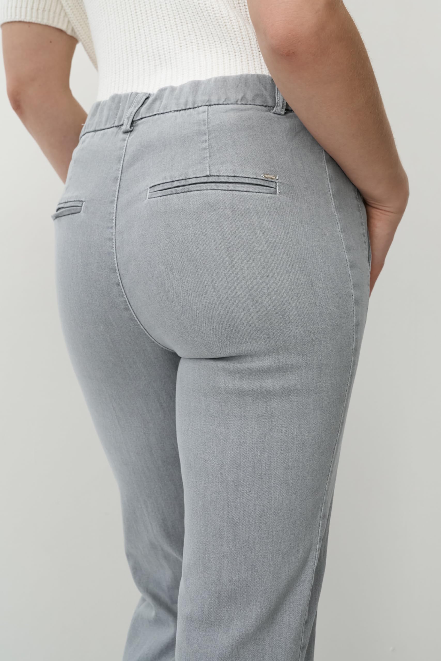Damenhose Mila Wide Flexi, Stretch Denim