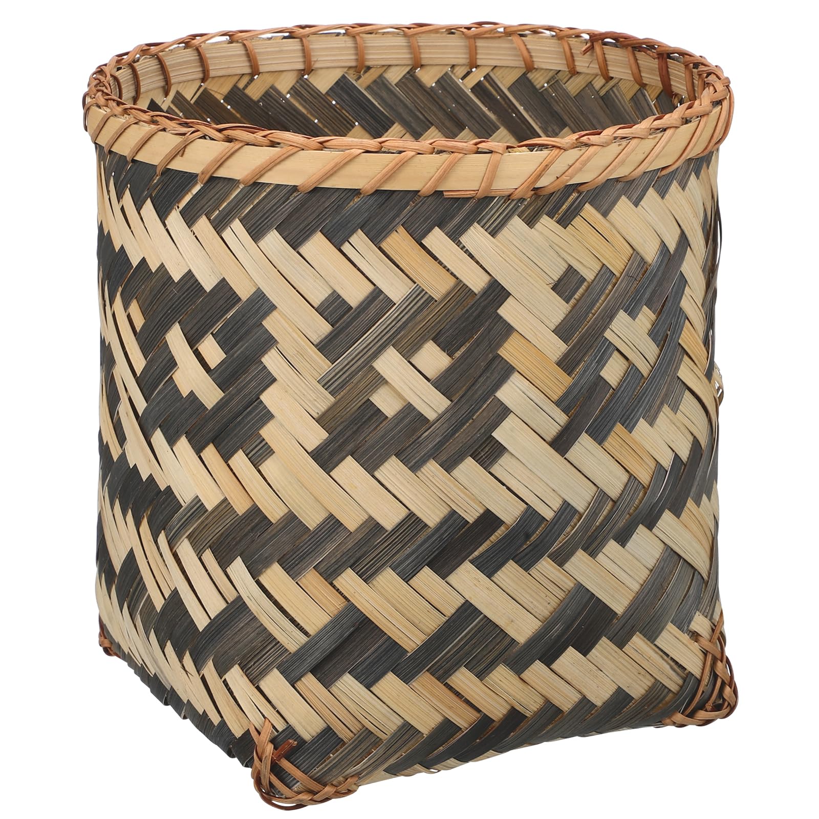 Cestino Intrecciato in Cotone, Organizer Decorativo Per Casa E Bagno, Cesto Per Giochi Bambini E Fiori, Design Elegante E Funzionale
