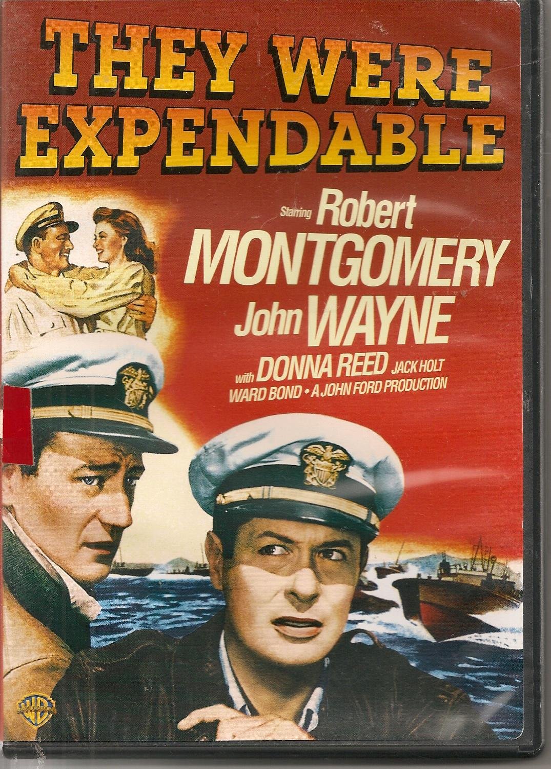 They Were Expendable [DVD] Robert Montgomery, John Wayne