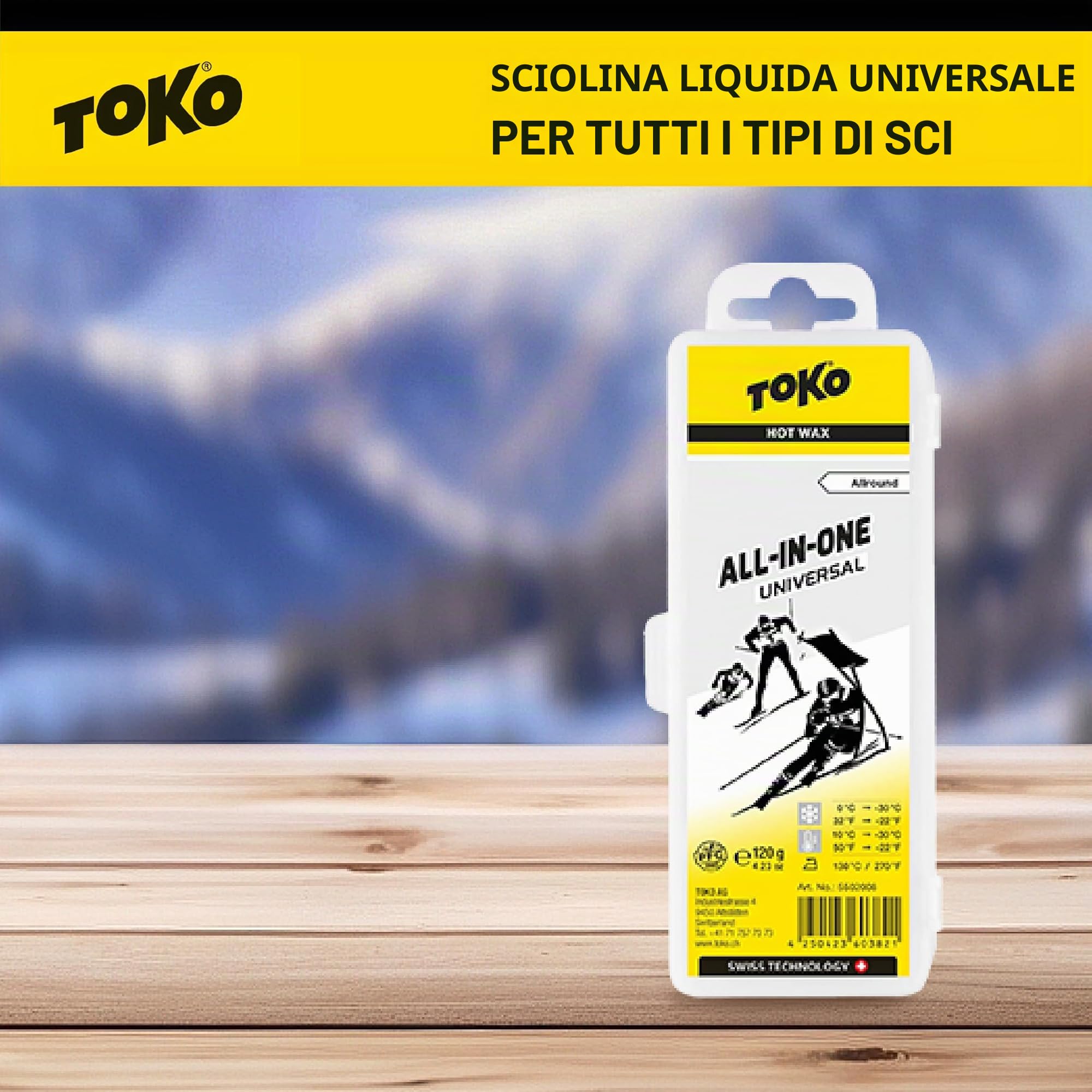 TOKO ALL IN One 120g Wachs