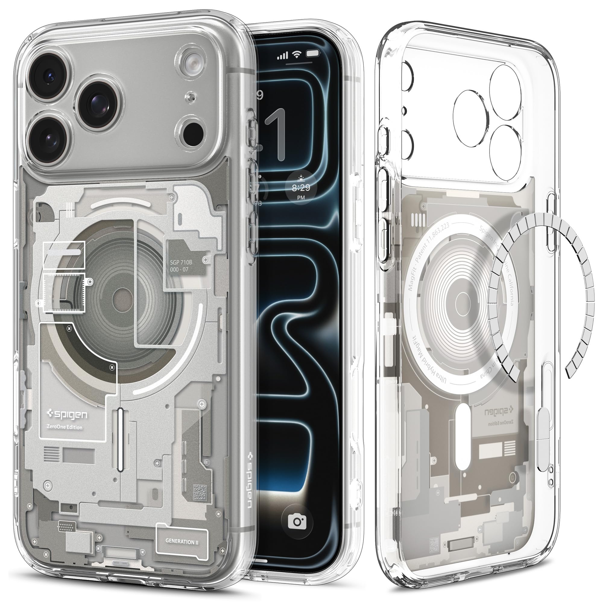 Amazon.com: Spigen Ultra Hybrid MagFit Direct Digital Printing