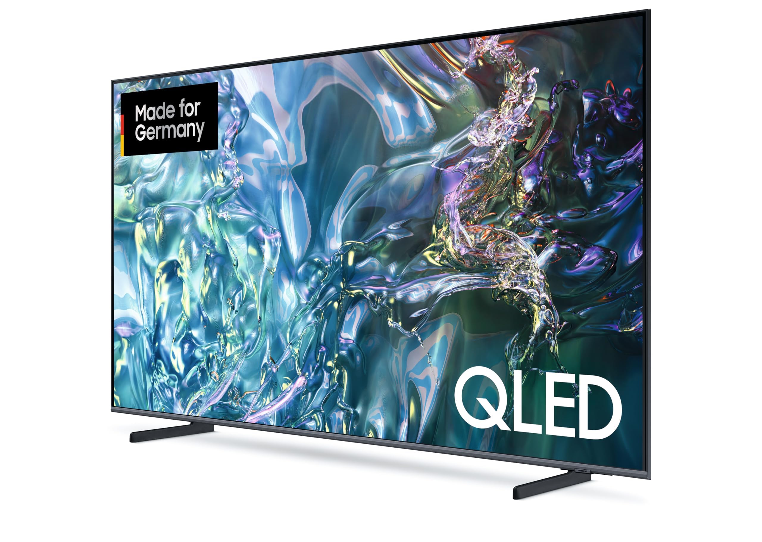 Samsung QLED 4K Q64D Fernseher 43 Zoll, TV mit Quantum Prozessor Lite, 100% Farbvolumen, 4K Upscaling, Motion Xcelerator, Smart TV, GQ43Q64DAUXZG, Deutsches Modell