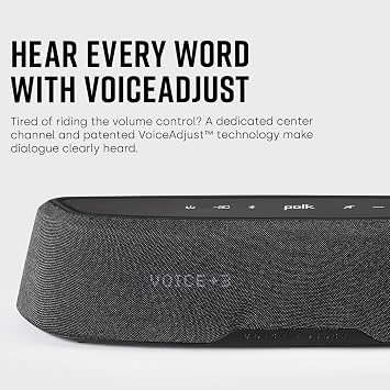 Polk Audio MagniFi Mini AX Ultra-Compact Sound Bar with Wireless Sub, Black