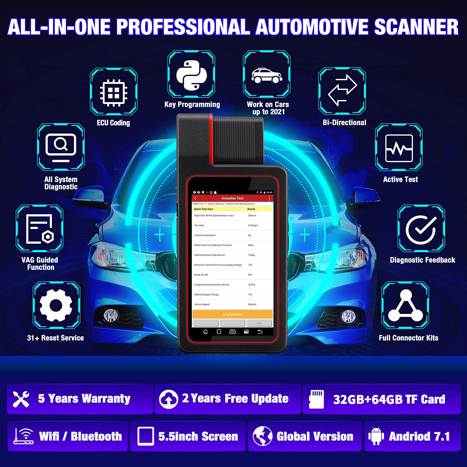 Buy [2022] LAUNCH X431 Diagun V Car Diagnostic Tool AllSystem Launch