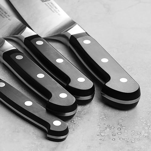 Miniatura 4 de ZWILLING Juego de bloques magnéticos Pro para cuchillos, fabricado en Alemania, 5 piezas, bloque de madera de abedul