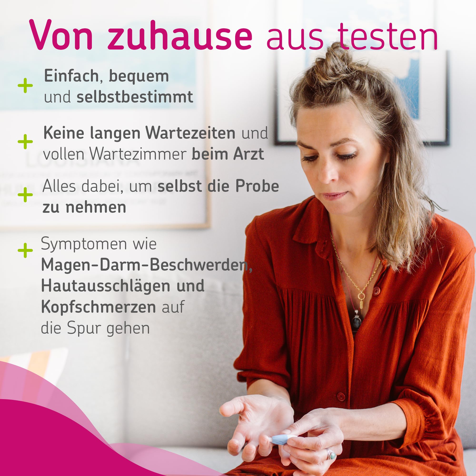 Histamin-Intoleranz Test Kit von CERASCREEN – Histamin-Unverträglichkeit einfach von Zuhause per Selbsttest bestimmen | Diaminoxidase-Wert (DAO) I Zertifiziertes Labor I Detaillierter Ergebnisbericht