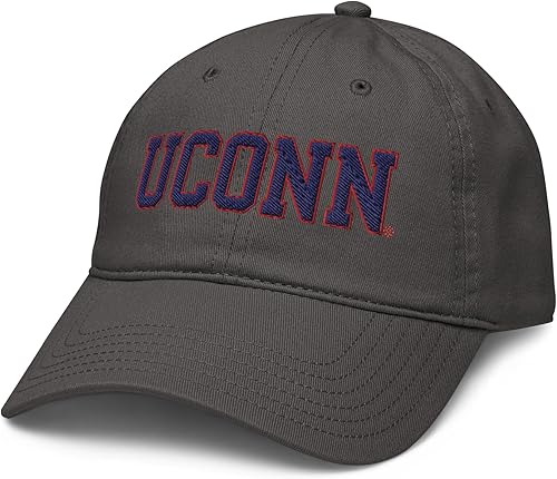 Miniatura 6 de Elite Authentics Connecticut Huskies Title Navy - Gorra de béisbol ajustable con licencia oficial Negro -,Gris asfalto,Azul
