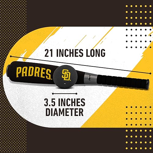 Miniatura 77 de Franklin Sports MLB Bate de béisbol de espuma jumbo + juegos de pelotas, bates de béisbol de espuma de gran tamaño para niños + pelotas de béisbol