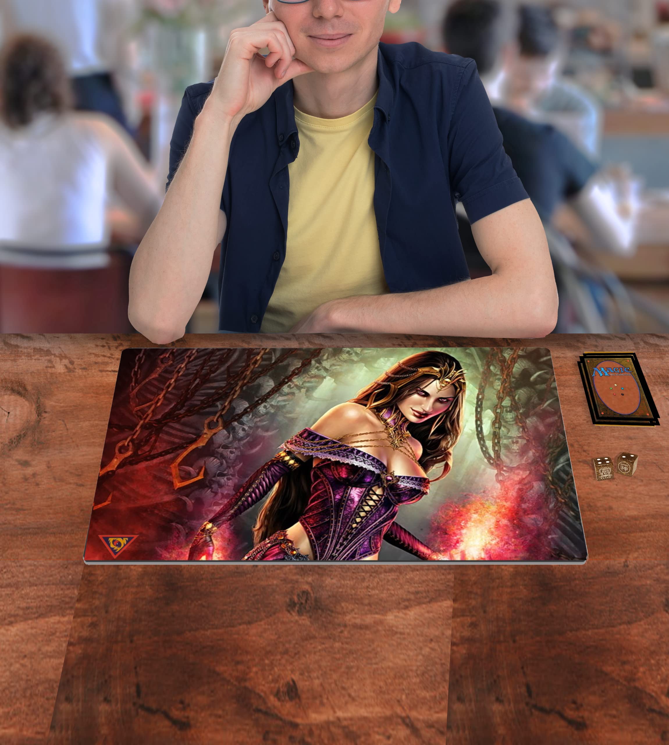 Amazon.com: Liliana 01 Custom Playmat/Giant Mouse Pad