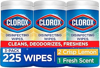 Clorox Disinfecting Cleaning Wipes Variety Pack, 75 Count Each, Pack of 3 (Package May Vary)
