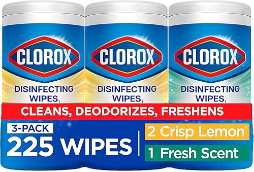 Clorox Disinfecting Cleaning Wipes Variety Pack, 75 Count Each, Pack
