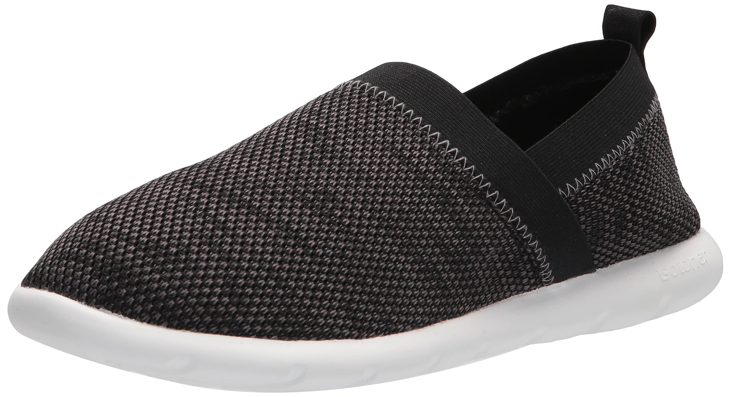 Isotoner Womens Lightweight and Breathable Elastic Knit Slip-on Shoe