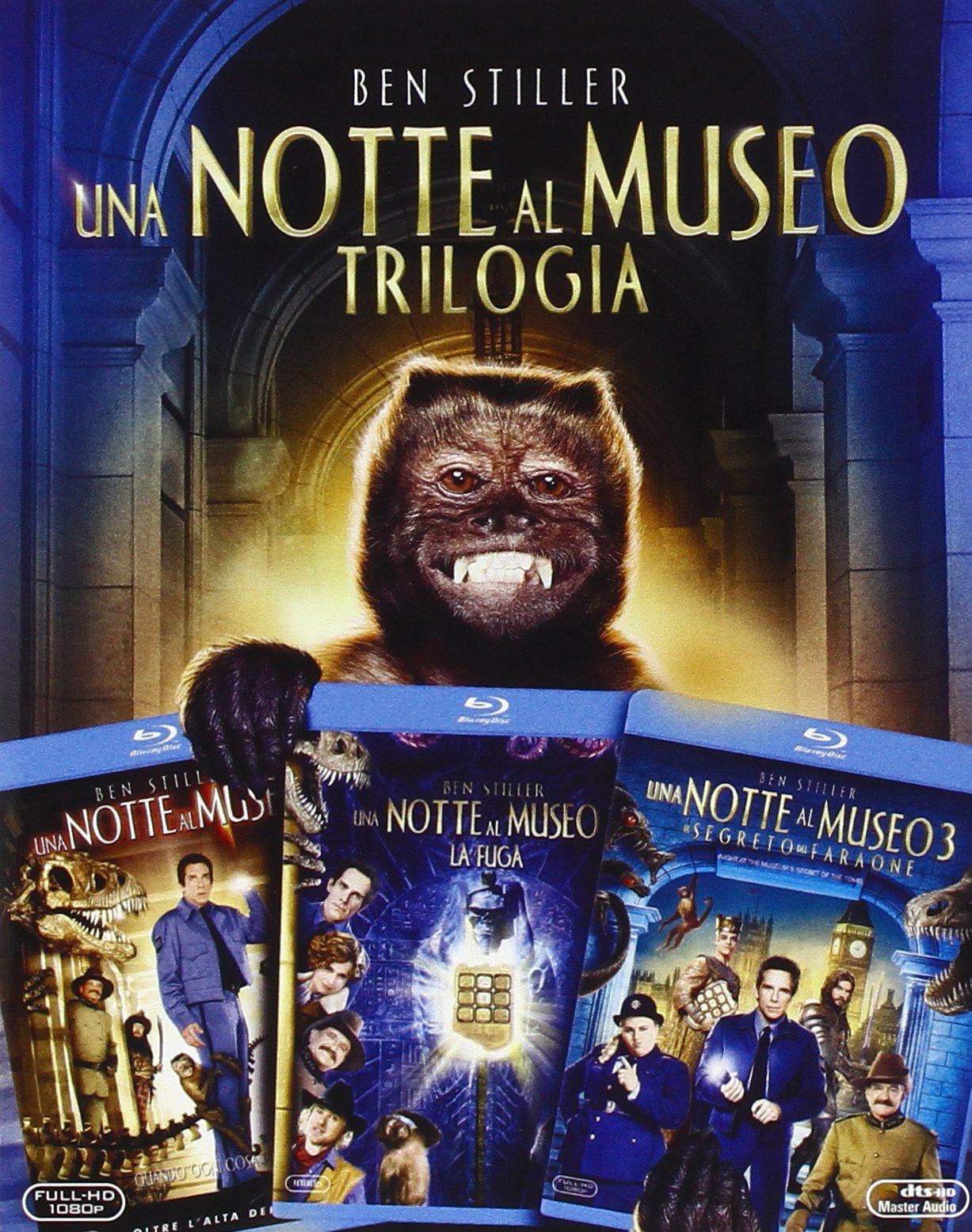 Una Notte Al Museo Trilogia (Box 3 Br)