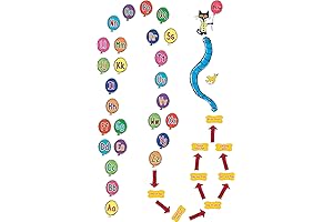 Pete the Cat: Get Ready for School Pete-the-Cat Alphabet Balloons Sensory Path