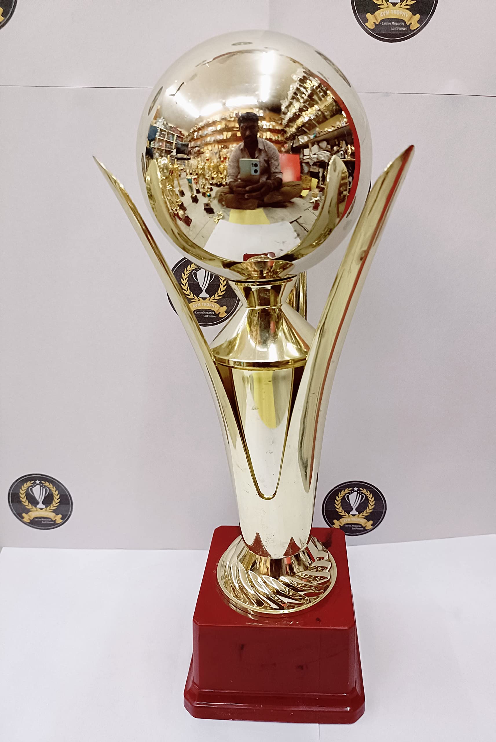 Trophy Golden Fiber Round Ball Ring (B09Y9JZ5DS) Amazon Price History, Amazon Price Tracker