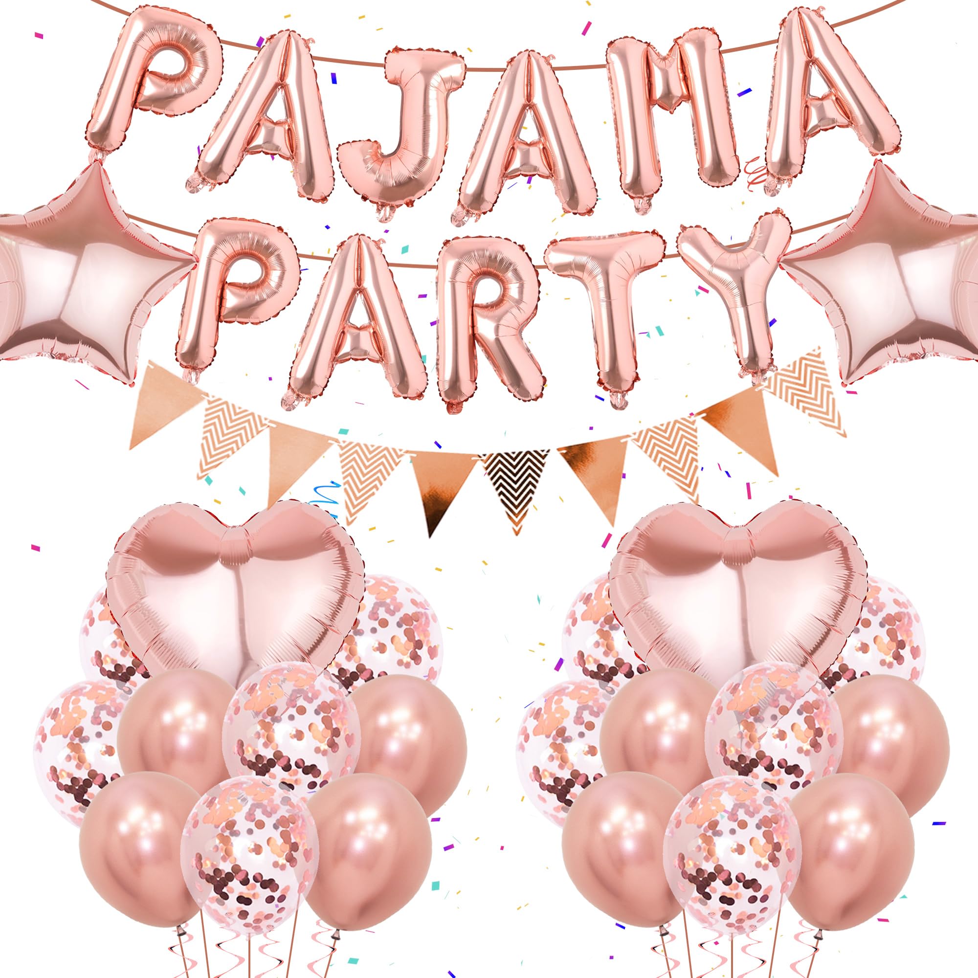 Sleepover Party Supplies For Girls Pajama Party Balloon Spa Party