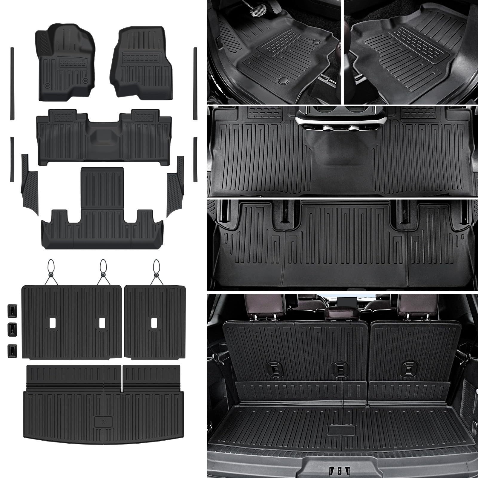 JOULARISE Floor Mats Set (2018–2024 Expedition)