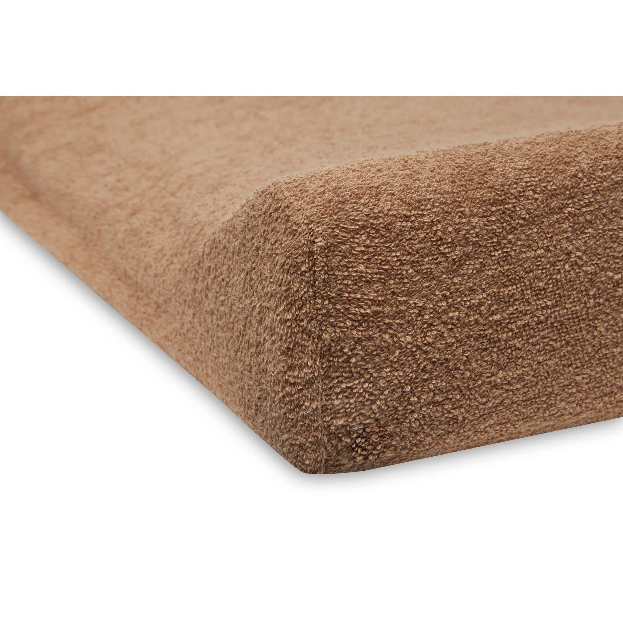 Jollein - Set di 2 fodere per fasciatoio 50 x 70 cm, in spugna di caramello e biscotti