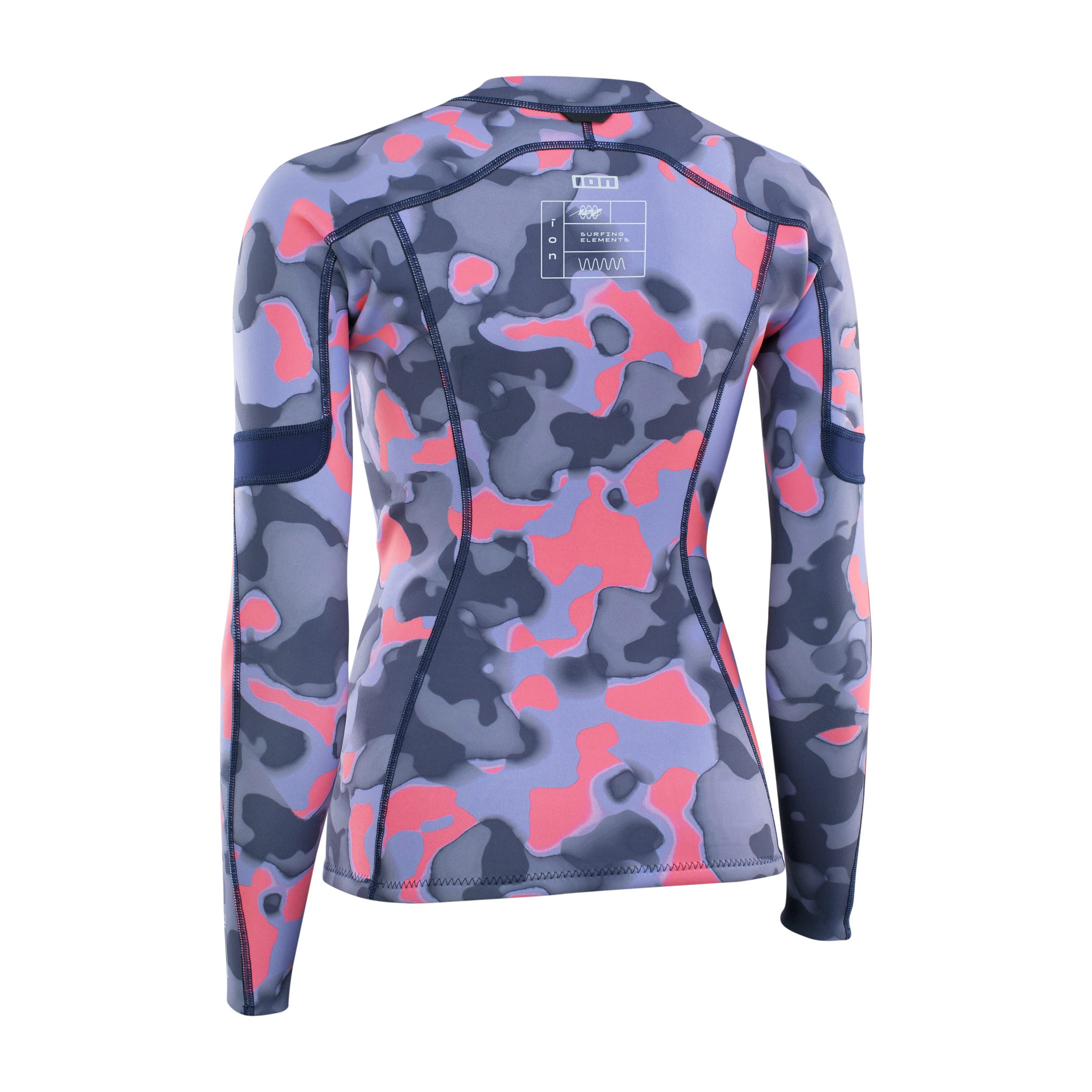 ION Traje de neopreno para mujer con cremallera Top 1.5 Capsule-pink 42/XL