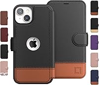 Vista 37 de LUPA Legacy Funda tipo cartera para iPhone 13 Mini, funda con tarjetero, delgada y duradera, para mujeres y hombres, funda para iPhone 13 Mini Flip