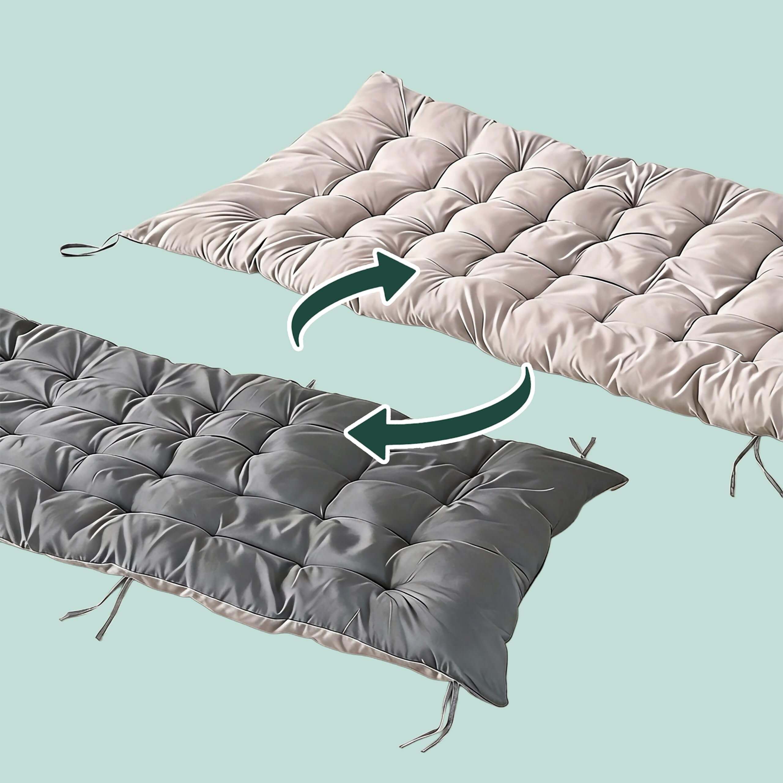 Relaxdays Letto Campeggio Pieghevole con Materasso, Cuscino nuca e Porta Smartphone, Max 250 kg, 26x190x72 cm, Grigio