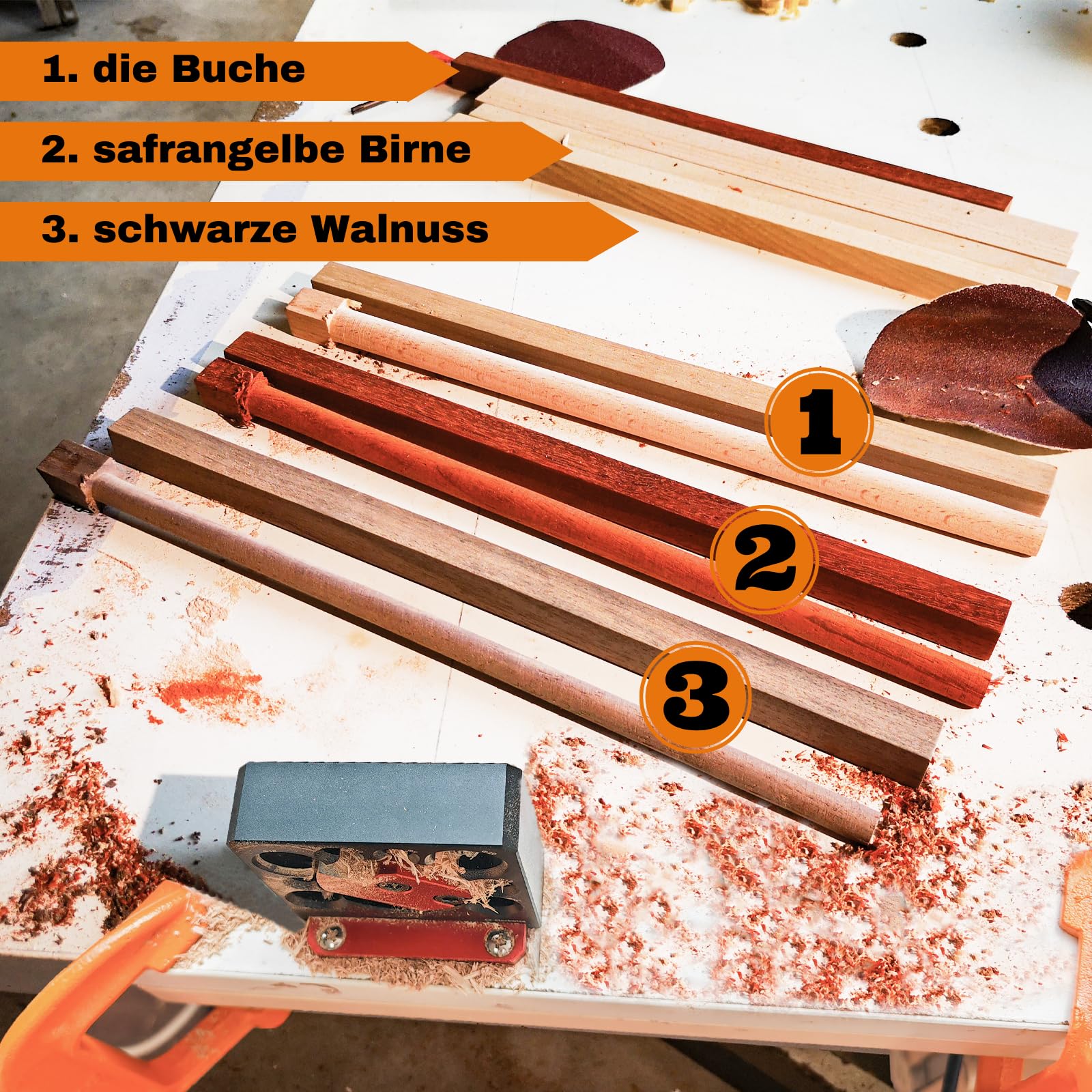 Dowel Maker, Adjustable Dübel Jig Holzdübel und Rundstab-Macher