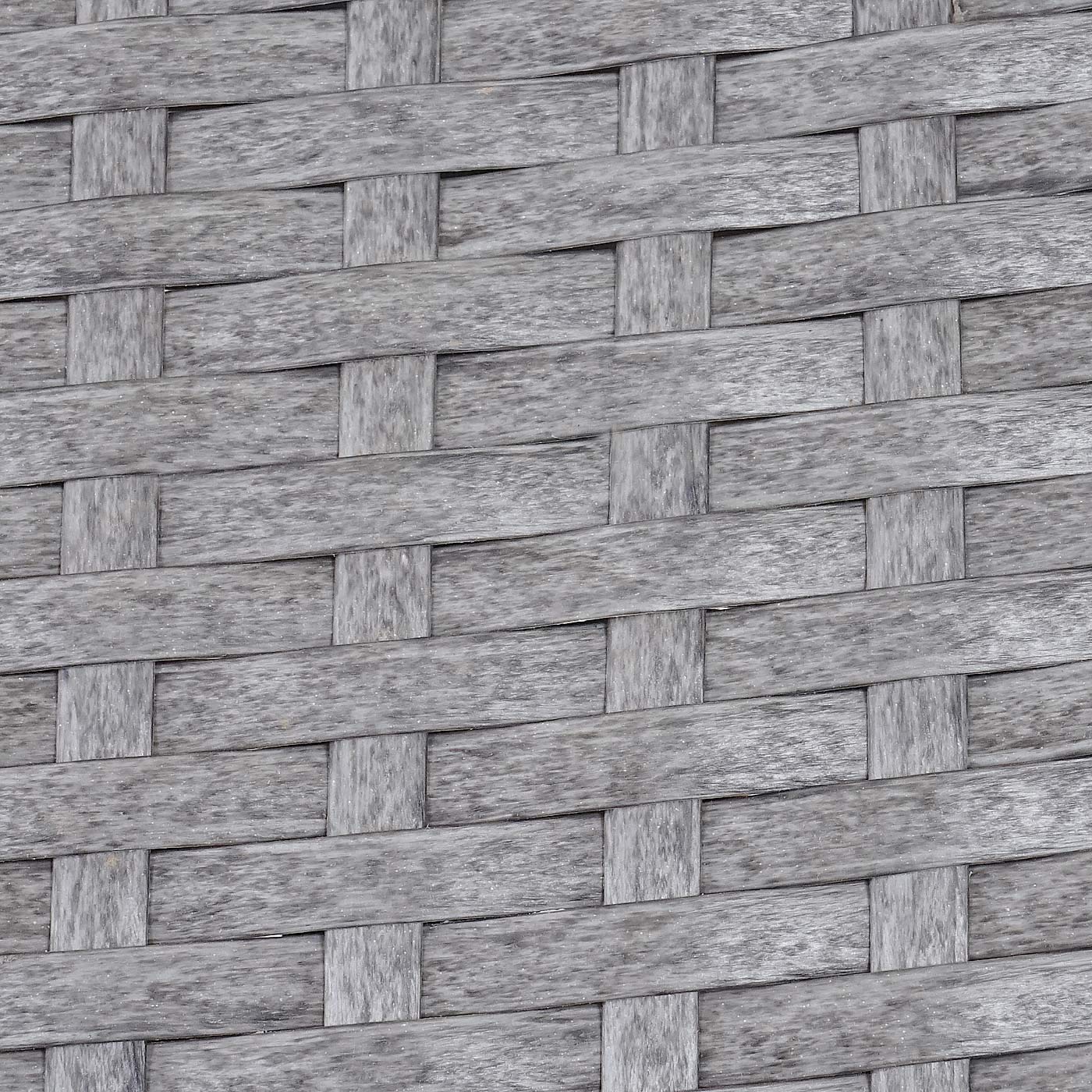 Mendler Divano sofa esterno giardino 2 posti Halden 106cm polyrattan - grigio con cuscino avorio