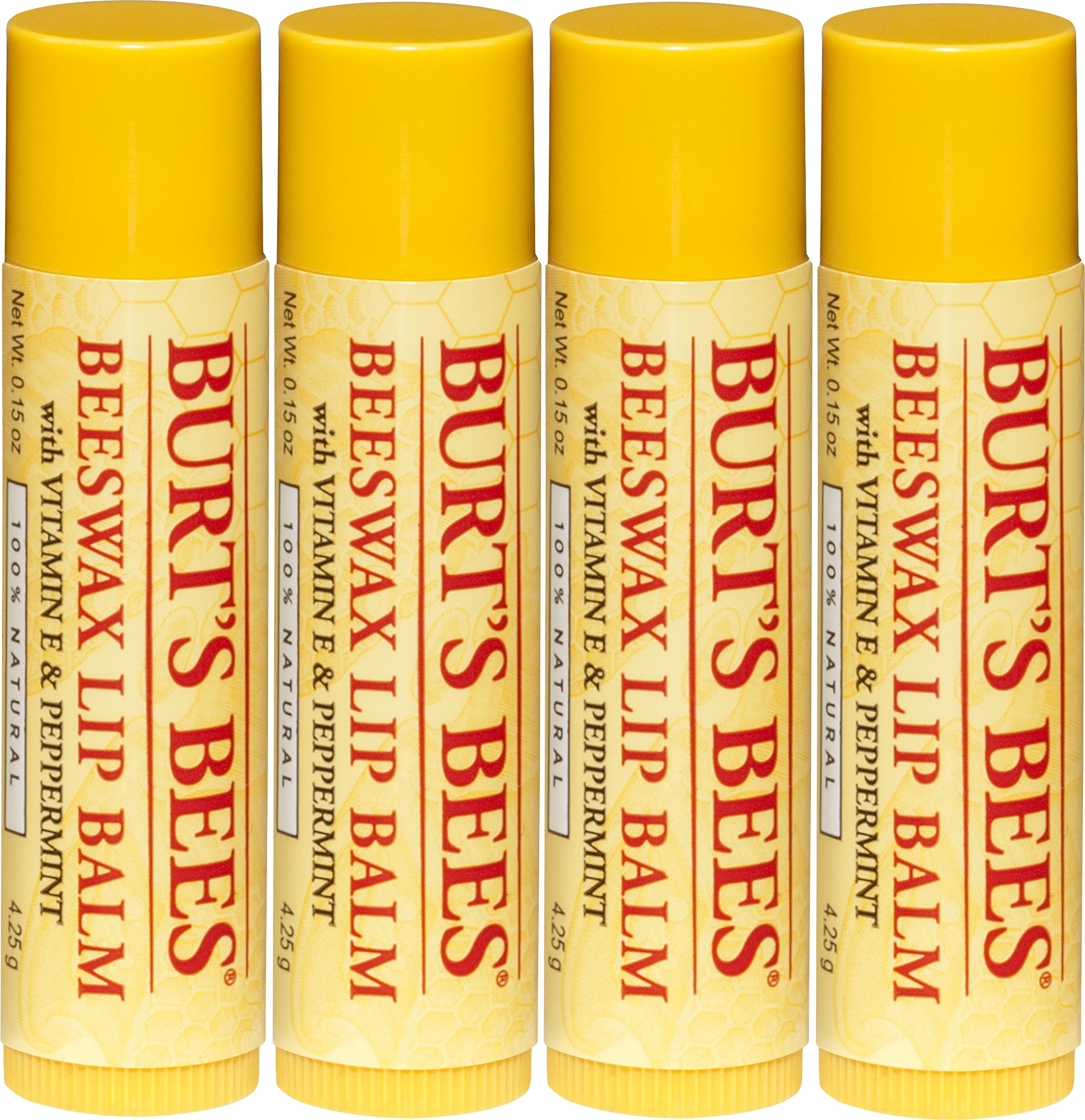 Burt’s Bees Lip Balm, Moisturizing Lip Care Valentine’s Gift for Men