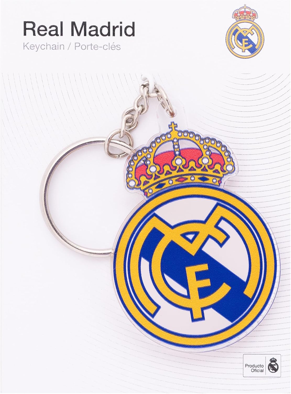 Desert Cactus Real Madrid FC Keychain Los Blancos Madridistas Soccer Football Car Keys Holder (Acrylic A) - Image 5