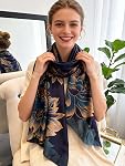 Clysoru Écharpe satinée pour femmes écharpes de cheveux léger en châle soyeux 70.8" x 35.4" | Léger, Silky, Châle