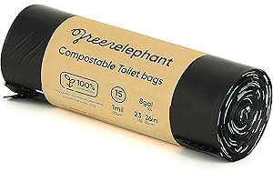 Green Elephant Portable Toilet Bags for Composting