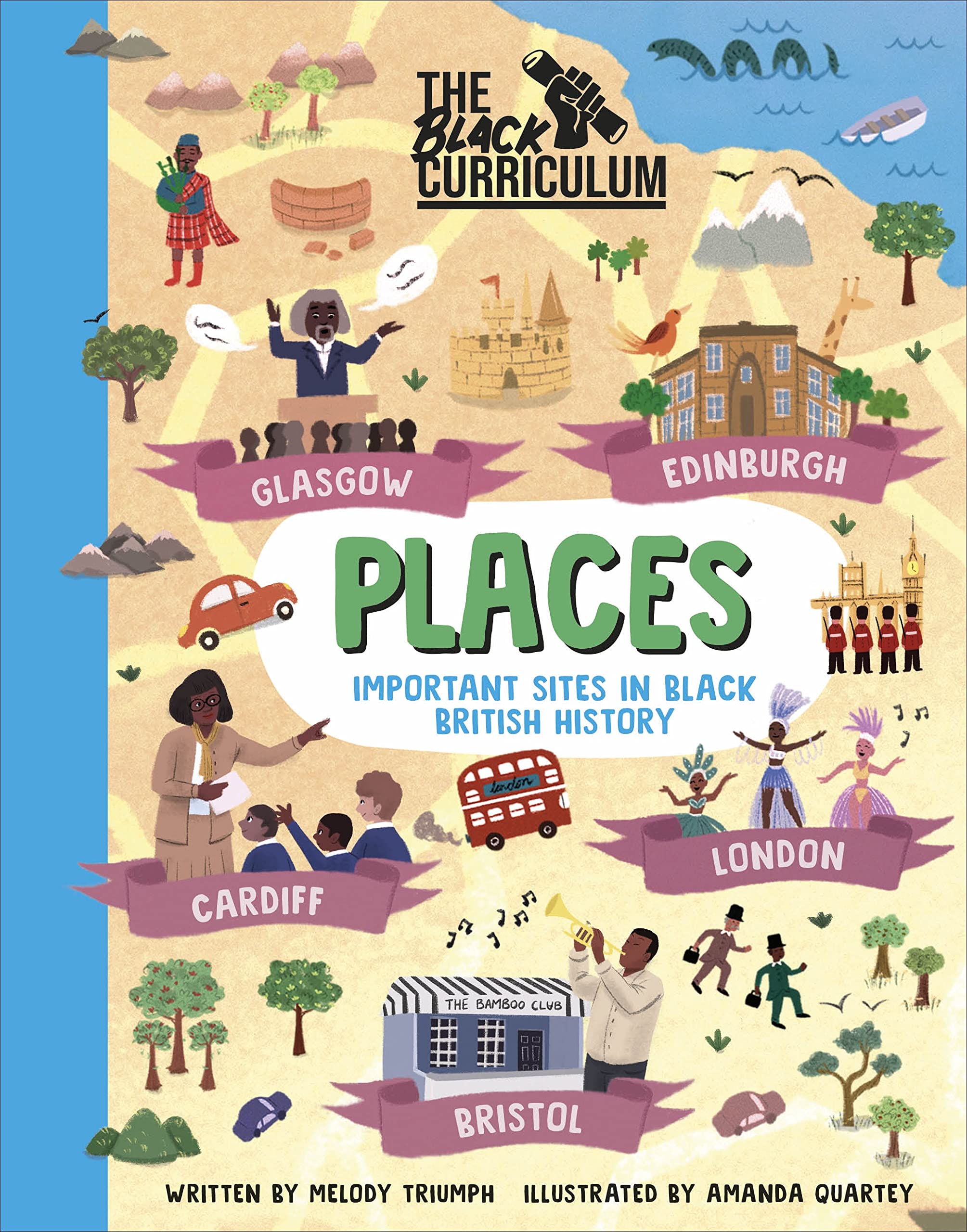 The Black Curriculum Places by Melody Triumph (Hardback Book)