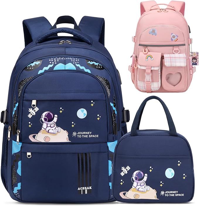 ACESAK Backpack for Boys Girls Backpack Schoolbag for