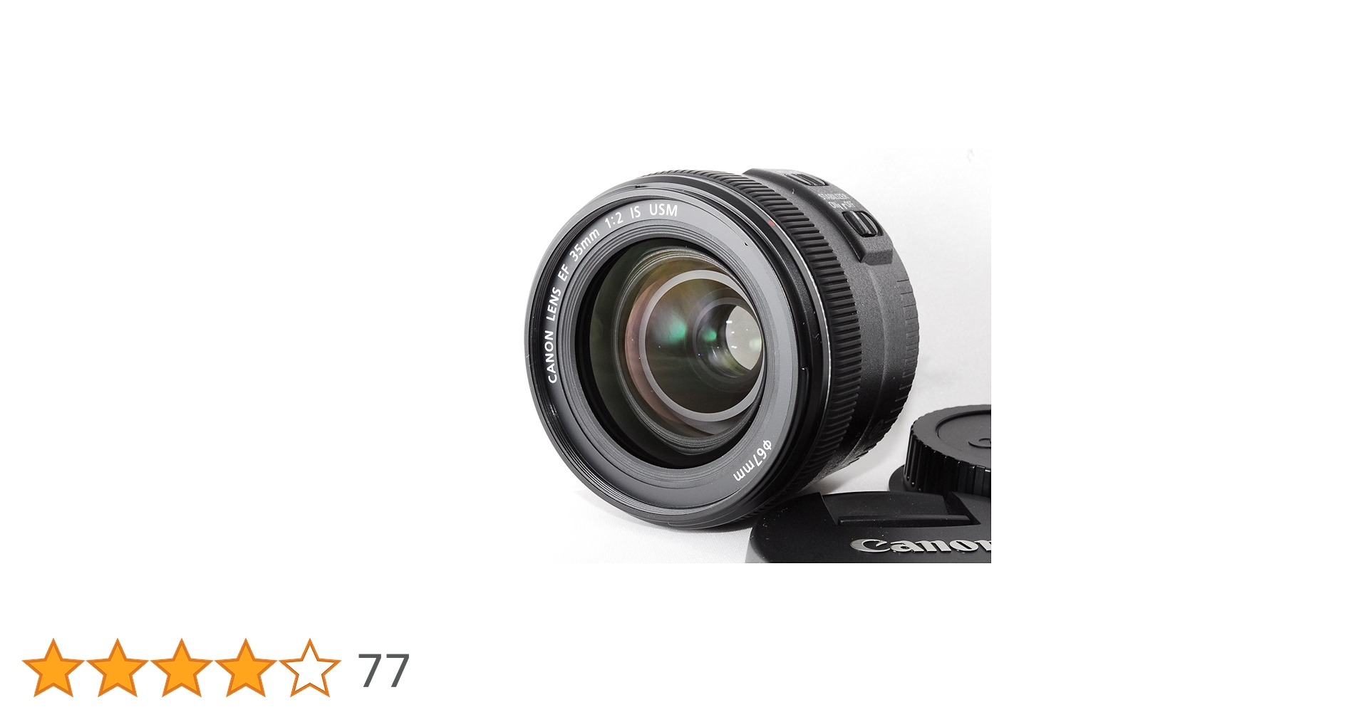 Canon - EF35mm f2 IS USM キャノン 広角 単焦点 Amazon.co.jp: Canon 単焦点レンズ EF35mm F2 IS USM フルサイズ