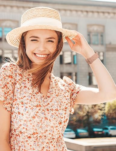 Miniatura 5 de Girovo Paquete de 2 correas de dibujos animados compatibles con Apple Watch de 384041424445461.929 in para mujer, correa de silicona suave grabada