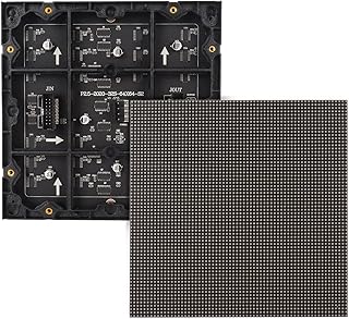 64x64 LED Matrix Panel, 4096 Pixels, 2.5mm Pitch, Full Color Display, Cascade Support, Suitable for DIY Creators, RPi, Pico, ESP32 Compatible