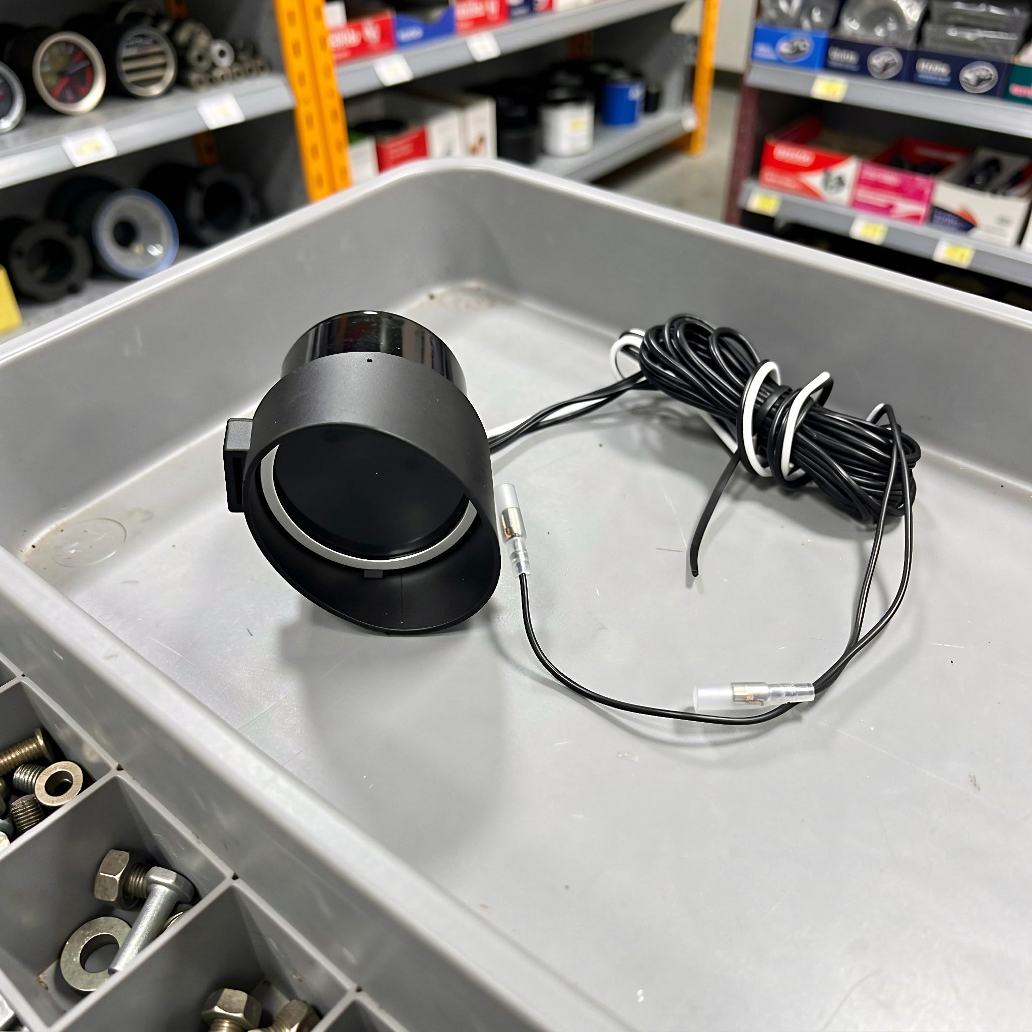 Gatuida Indicador de temperatura del agua para automóviles con monitor de