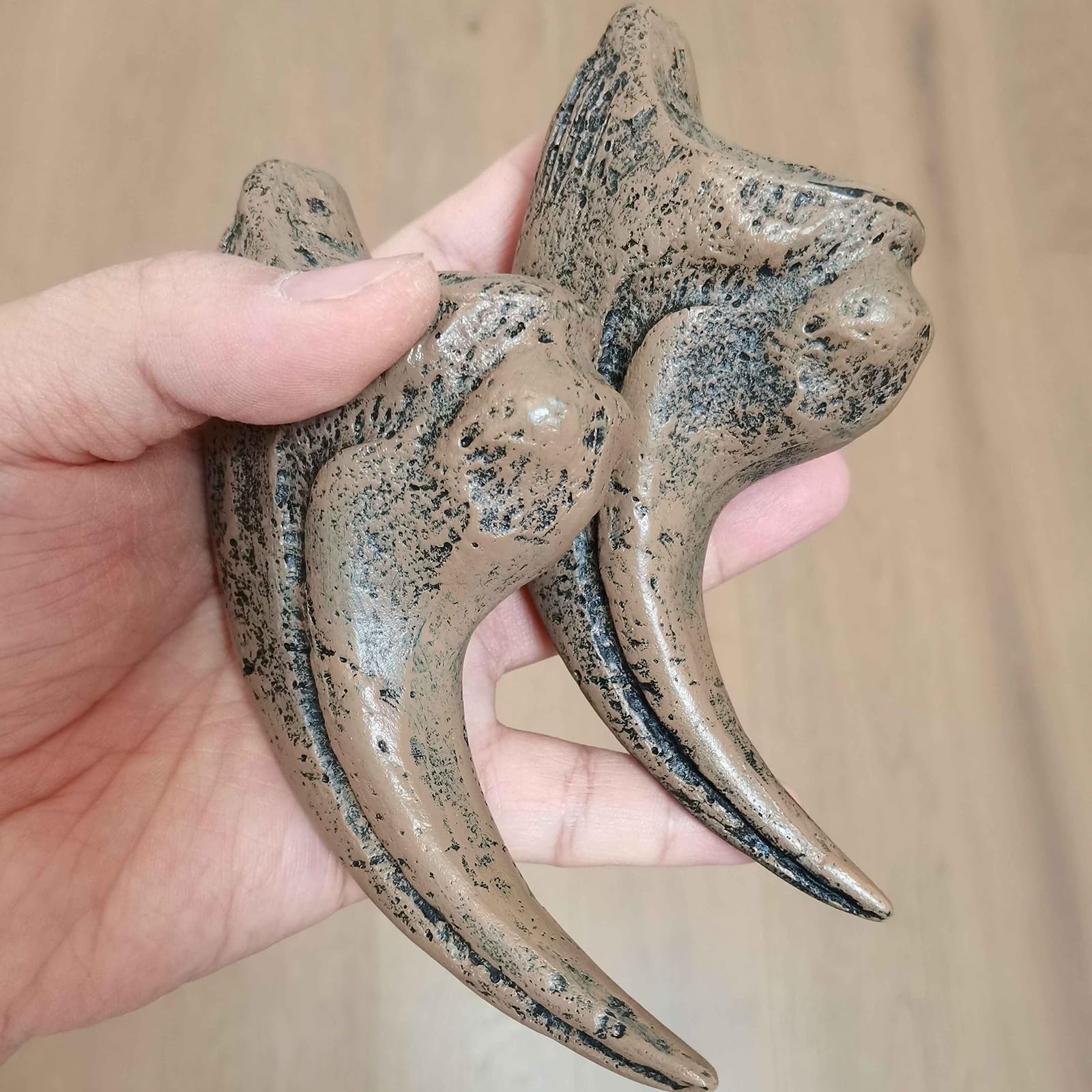 Velociraptor Dinosaurio Tamaño Natural Garra Fósil Réplica Dinosaurio Réplica Fósil Decoración para Casa Oficina Decoración Artesanía Enseñanza Prop
